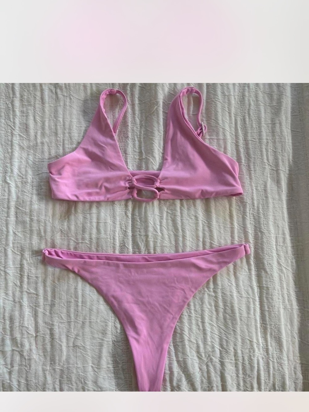 Pink Toast Swim Set XS/S